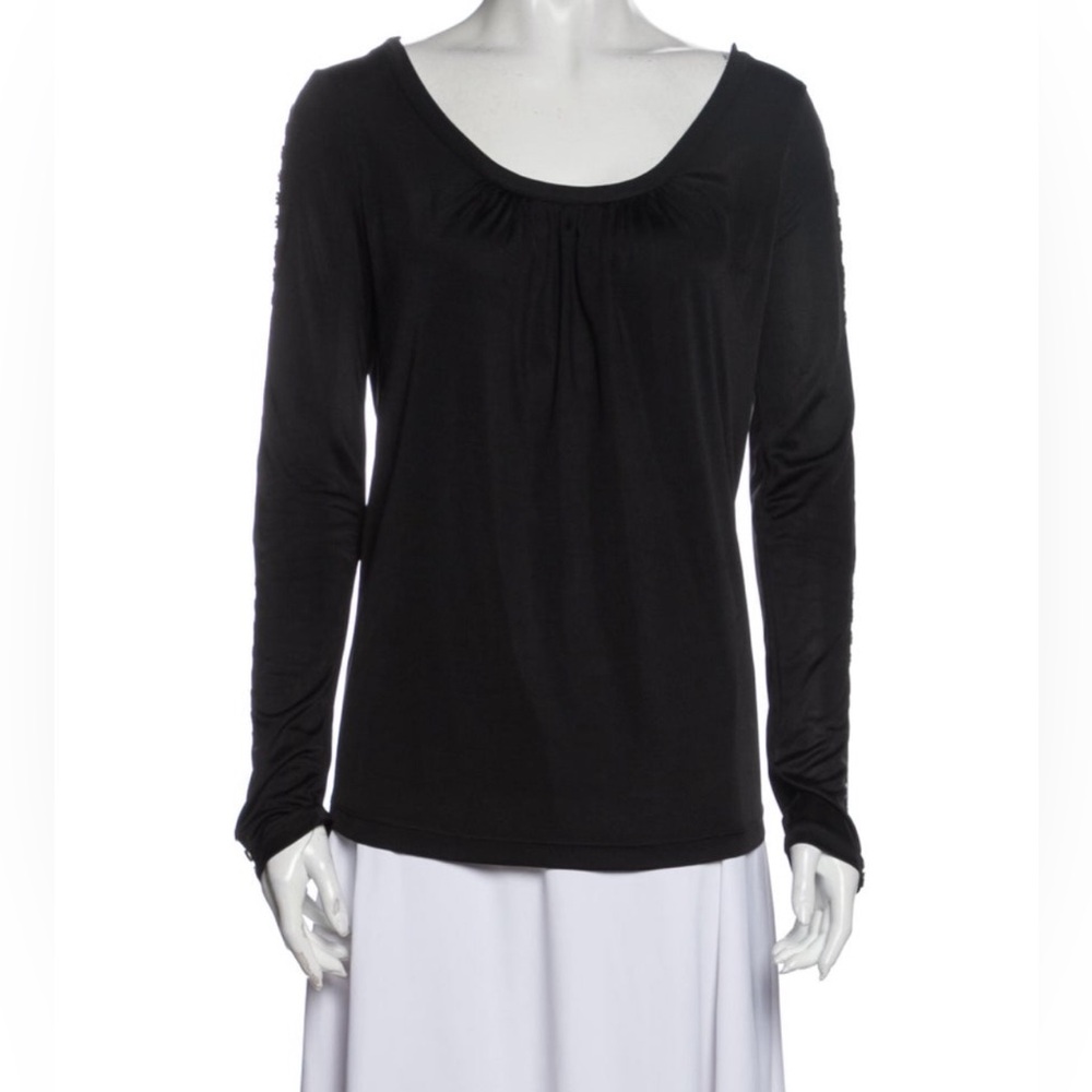 D&G‎  Black Long Sleeve Top